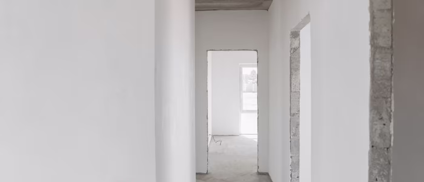 Apartamento na planta com acabamento em andamento